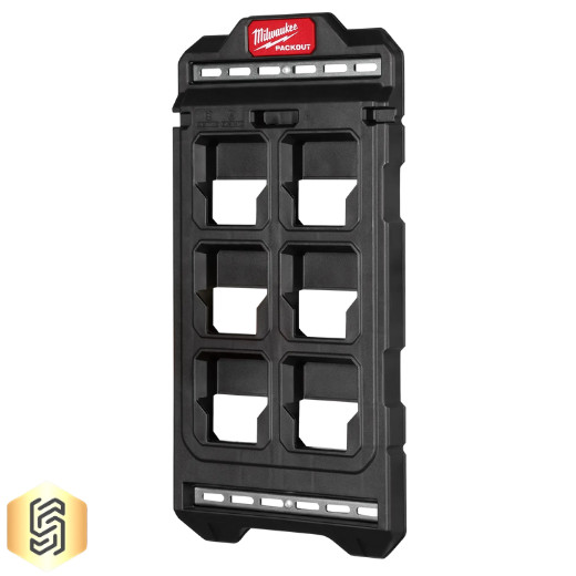 Milwaukee 48-22-8496 PACKOUT Compact Wall Plate w/ Metal Mounting Points