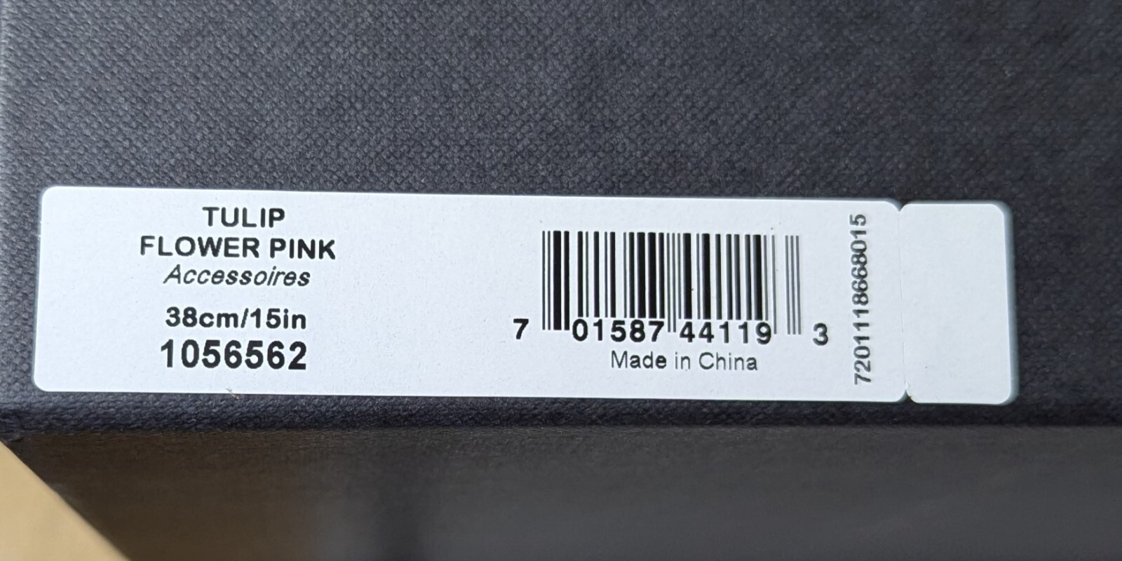 Waterford Fleurology Pink 14.5" Tulip Flower! NIB!