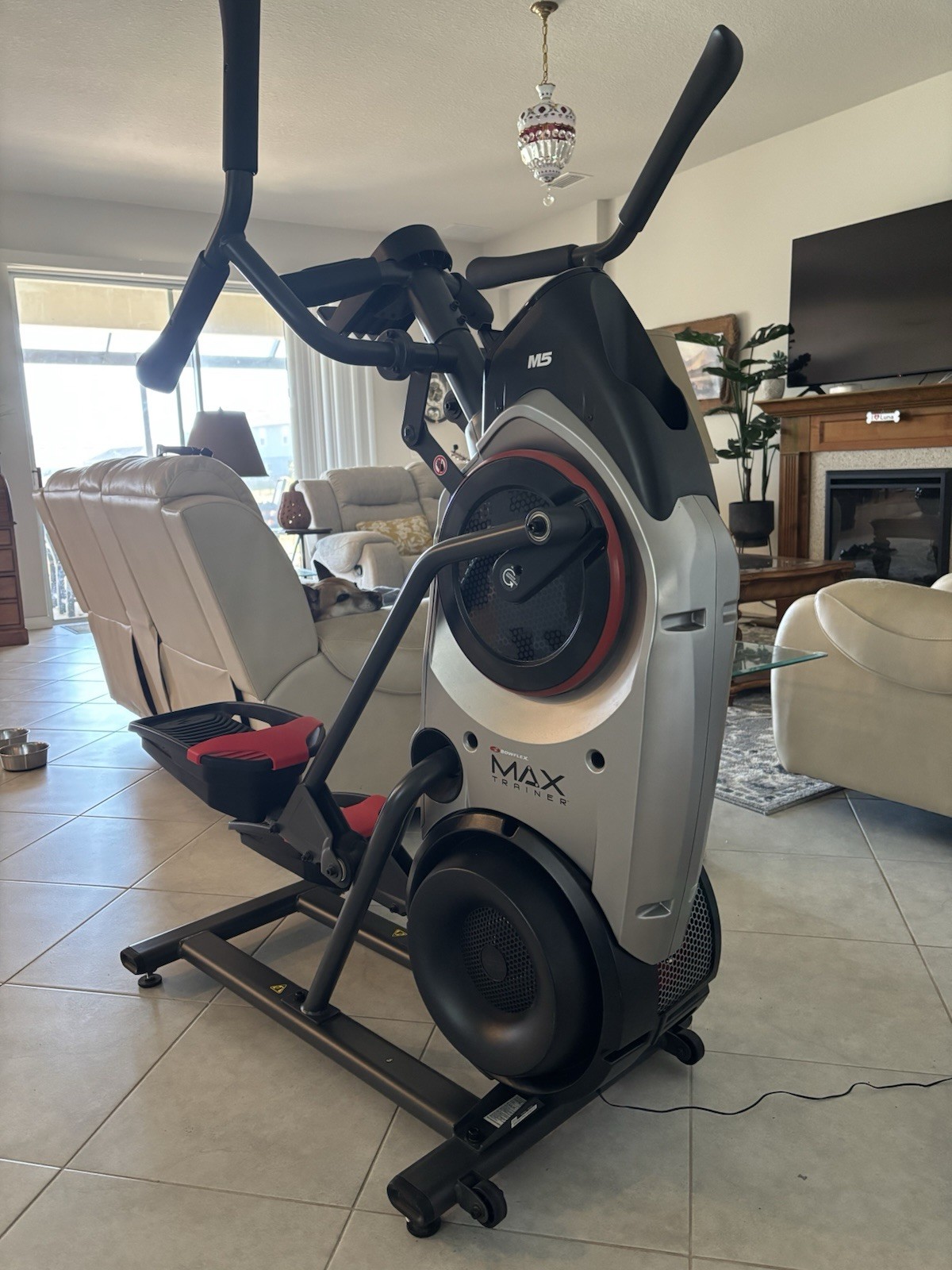 bowflex max trainer m5 elliptical machine