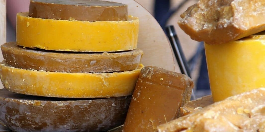 5-1 oz Bars Of 100% Pure American Beeswax Filtered NO Additives Or Fillers Ever
