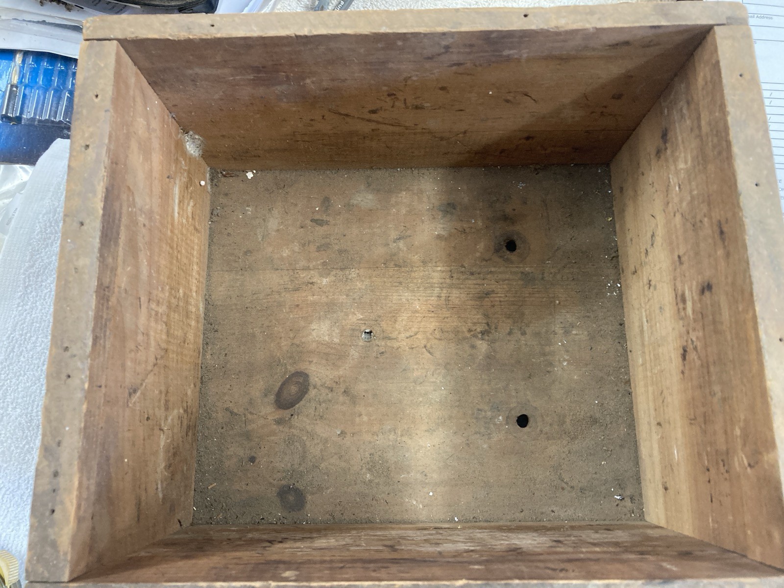 General Radio Wooden Crate