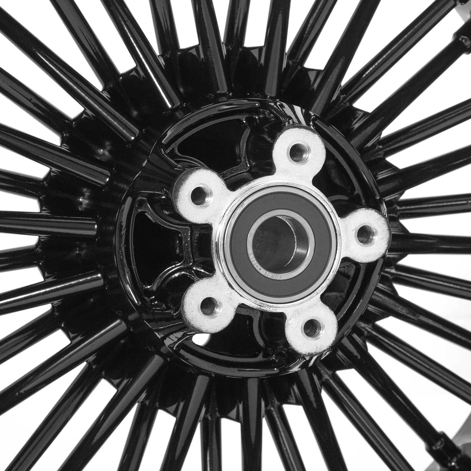 21X3.5 16X5.5 Fat Spoke Wheels for Harley Touring Street Glide Road King 09-24