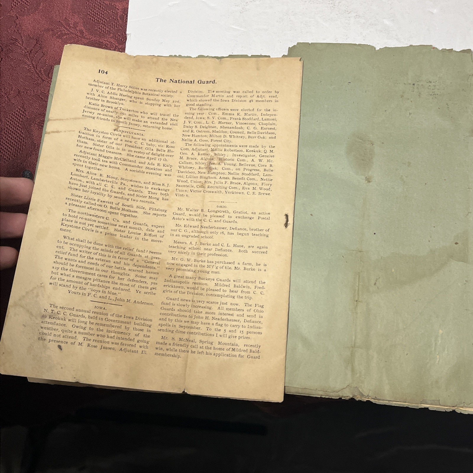 1898 Manual of Guard Duty, United States Army - See Pictures*