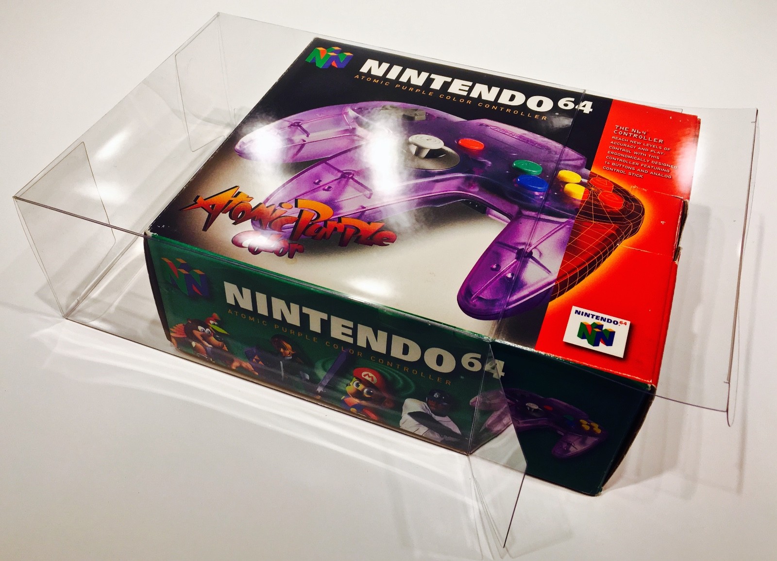 1 N64 CONTROLLER Box Protector! Custom Made Acid-Free Cases Nintendo 64 Boxes