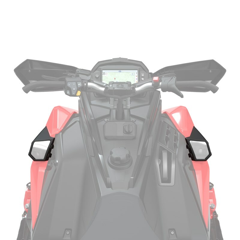 Polaris Insight Side Mirrors for Matryx Chassis Snowmobile 2890103