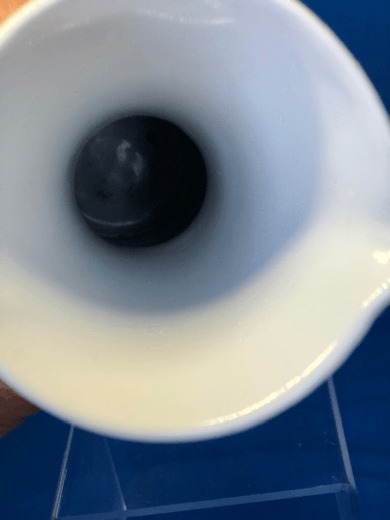 Vintage Naaman Israel Porcelain Grapes Decanter Pitcher & 5 Cups 6pc