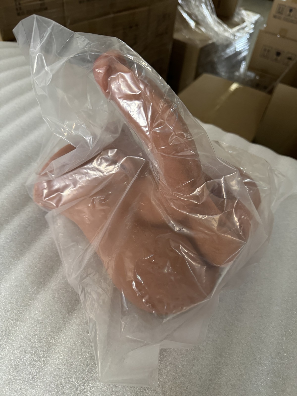 Lifelike Huge Dildo Sex Torso Dolls Male Body Adult Sex Toy Big Penis For women