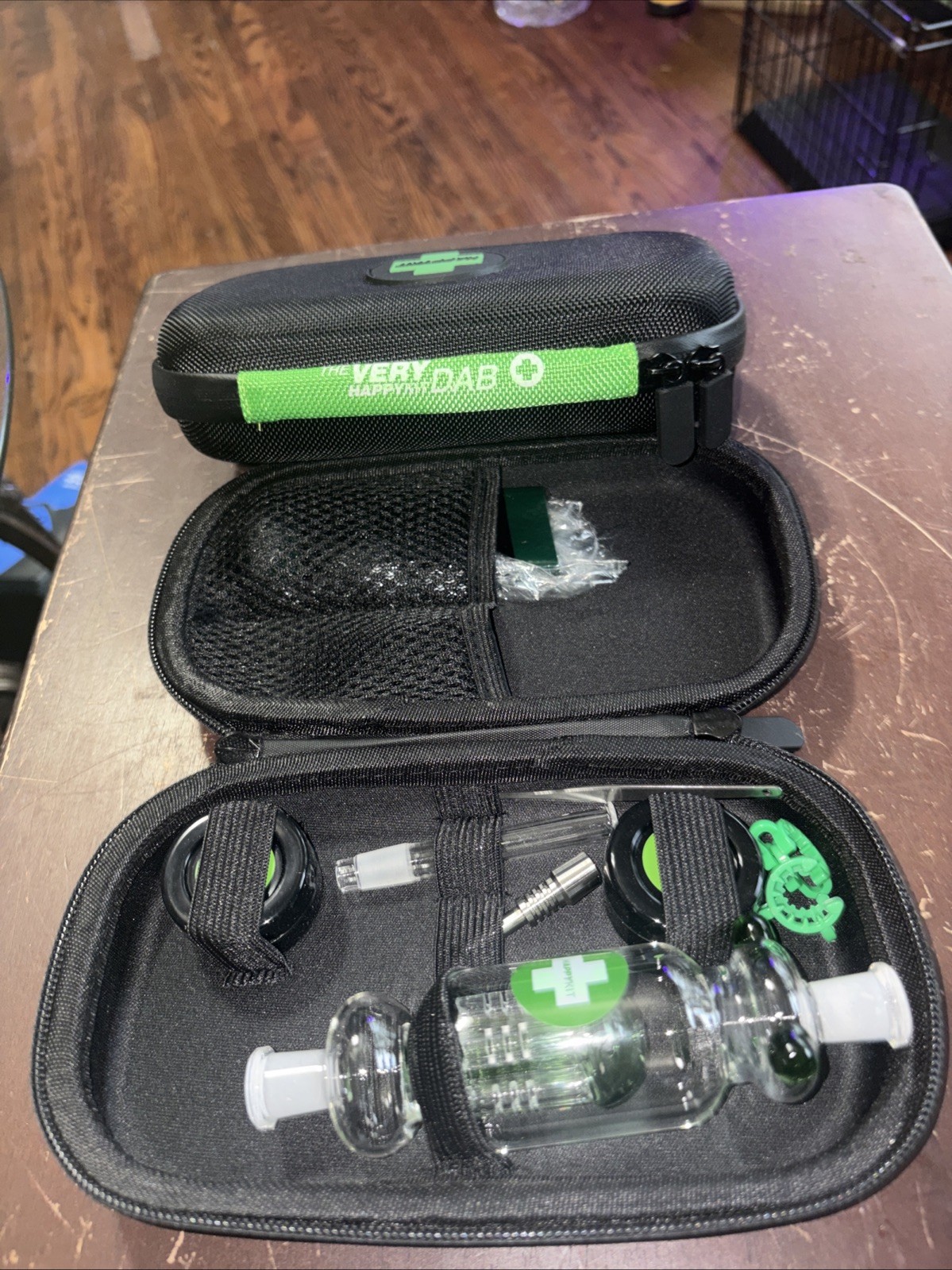 HAPPY DAB KIT GREEN & BLACK NEW WITHOUT TGS Free Shipping