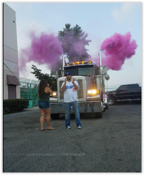 Color Blaze Gender Reveal Powder - 10 lbs Pink - for Baby Girl Announcement