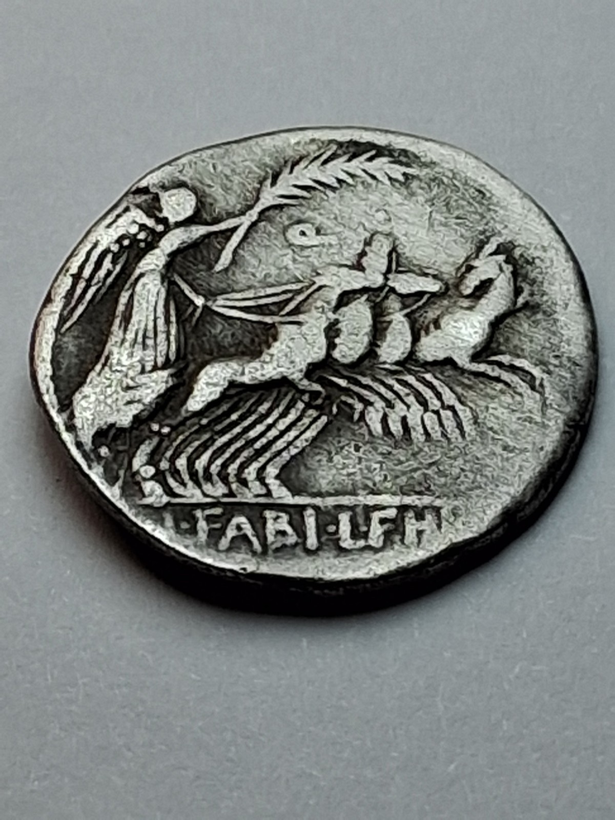 Roman Republic, C. Annius & L. Fabius Hispaniensis Denarius, 82-81 BC