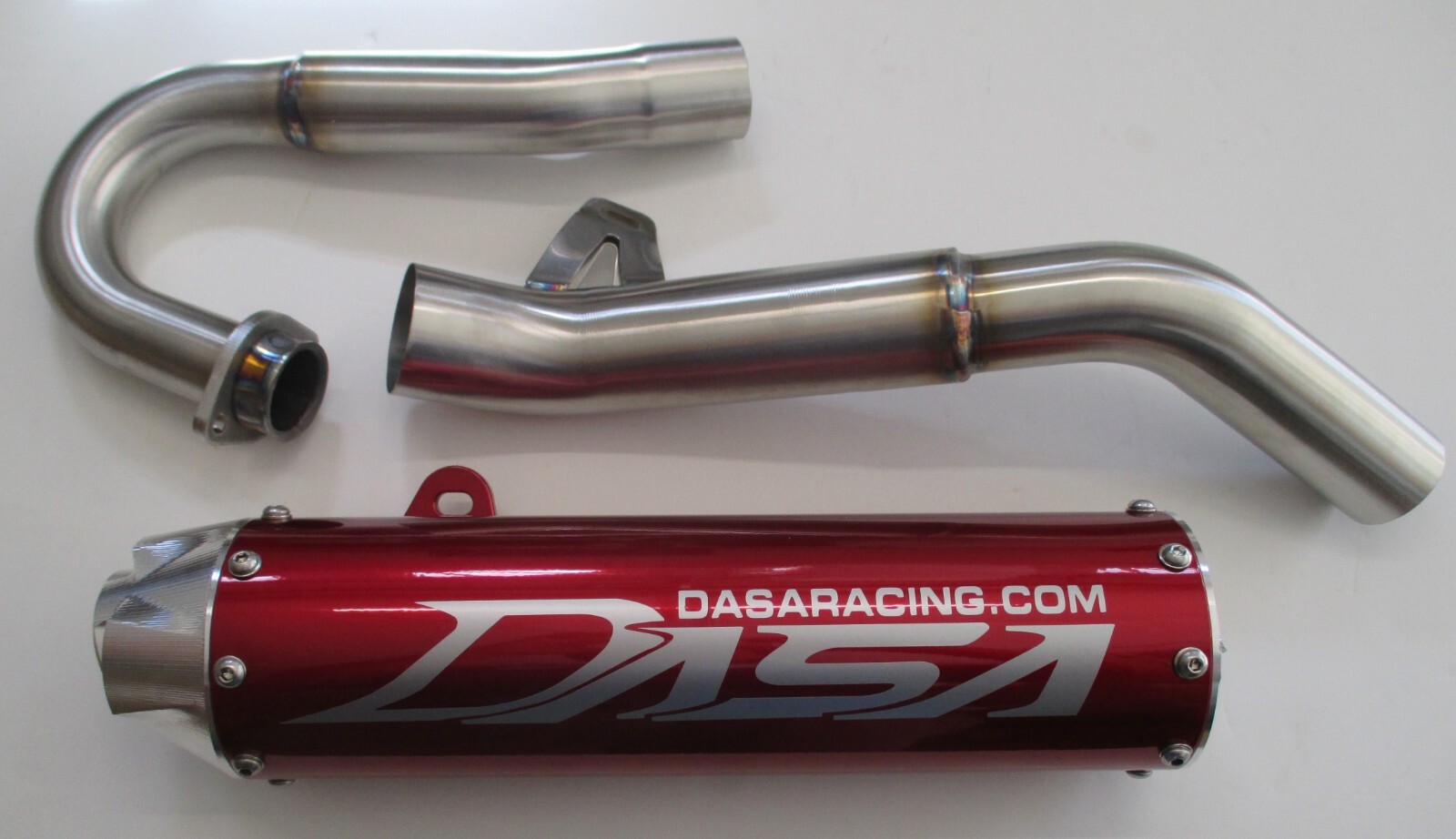 DASA Racing Complete Exhaust Honda TRX 450R 2004-2005 TR-50018C Candy Red