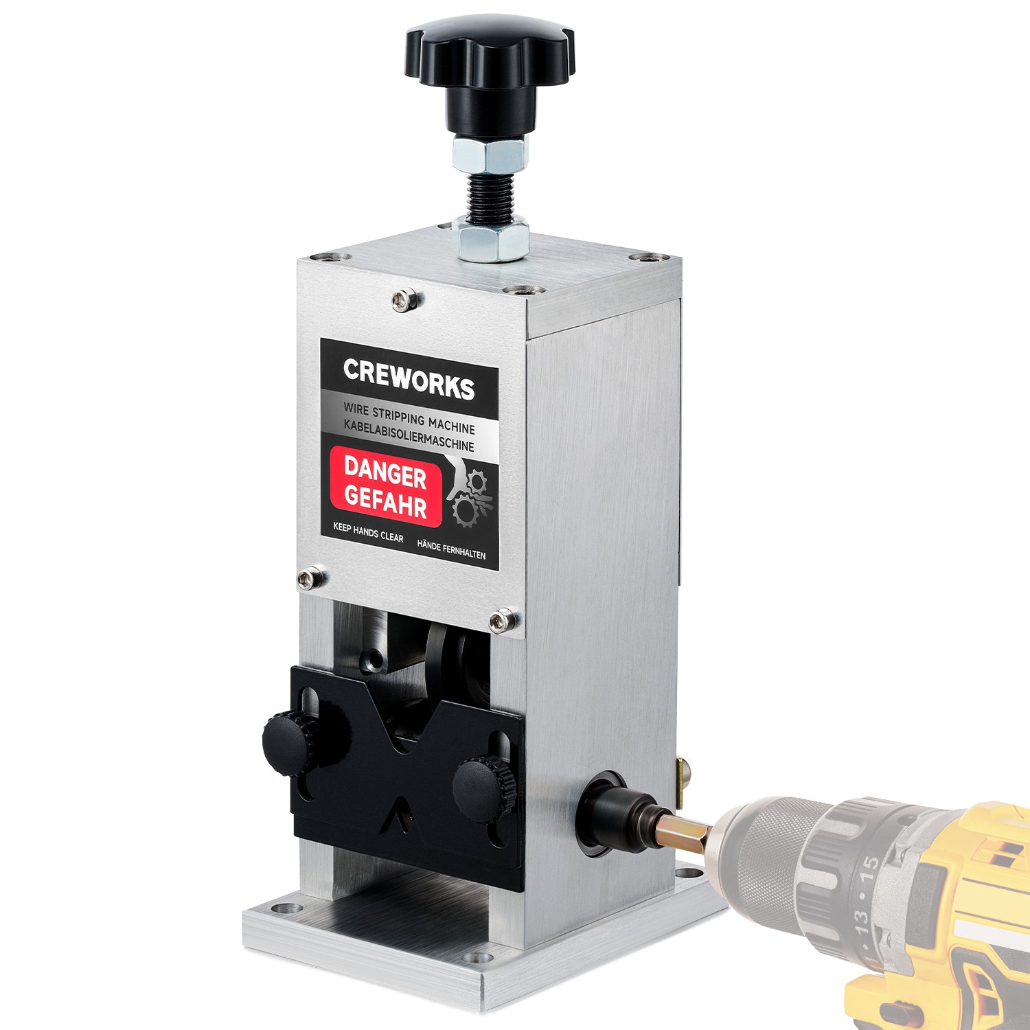 Secondhand 0.06"-1"Manual Wire Stripper Machine, Copper Wire Stripper