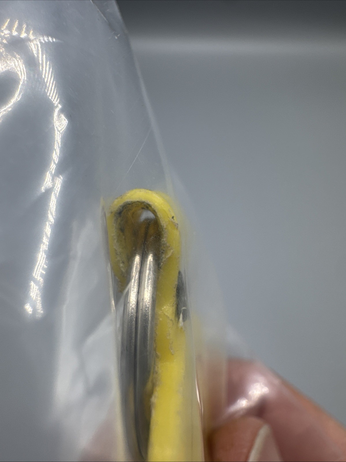 Drug Rep Key Chain “Doxidan Did It” Pharmaceuticals Yellow Smiley Face Some Wear