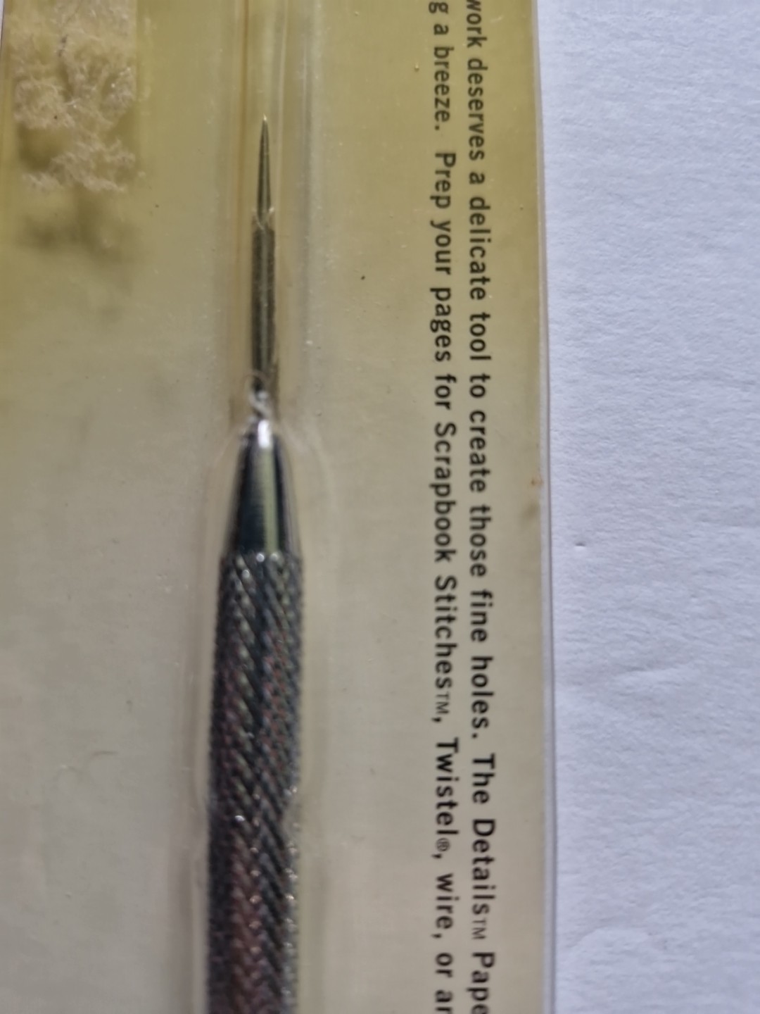 MAKING MEMORIES Scrapbooking Tool Universal Eyelet Setter & Paper Piercer - NEW