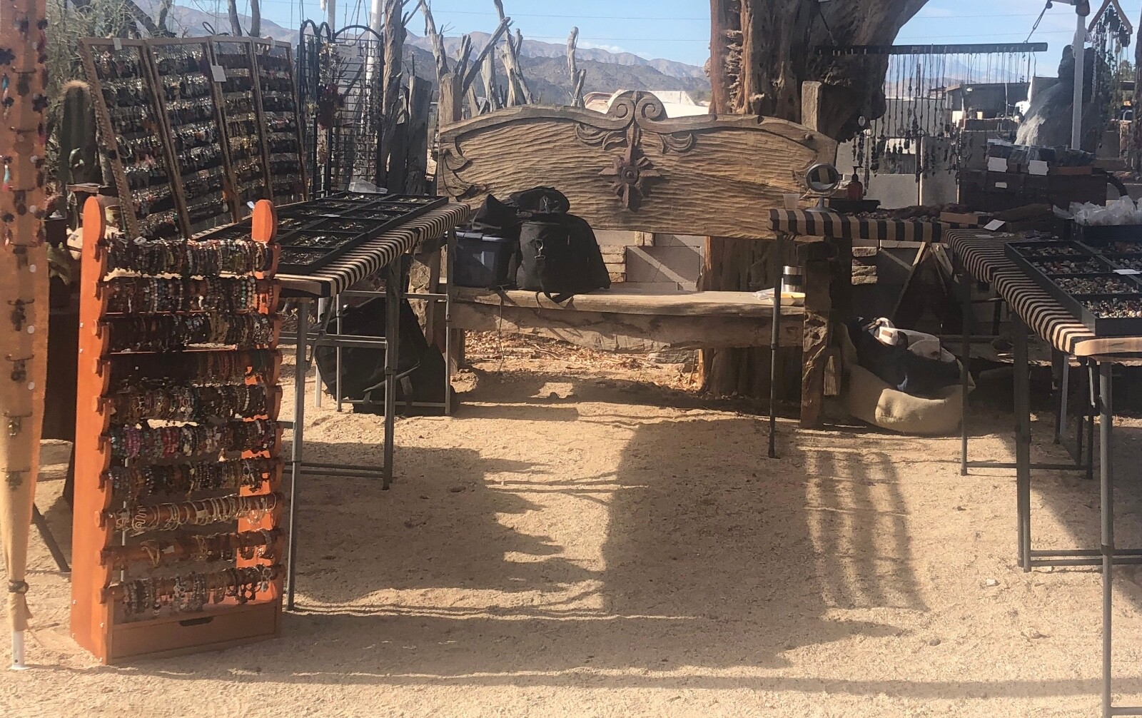 Giant 10 Tier Light Wood Bracelet & Bangles Display Stand Holder +Free Shipping