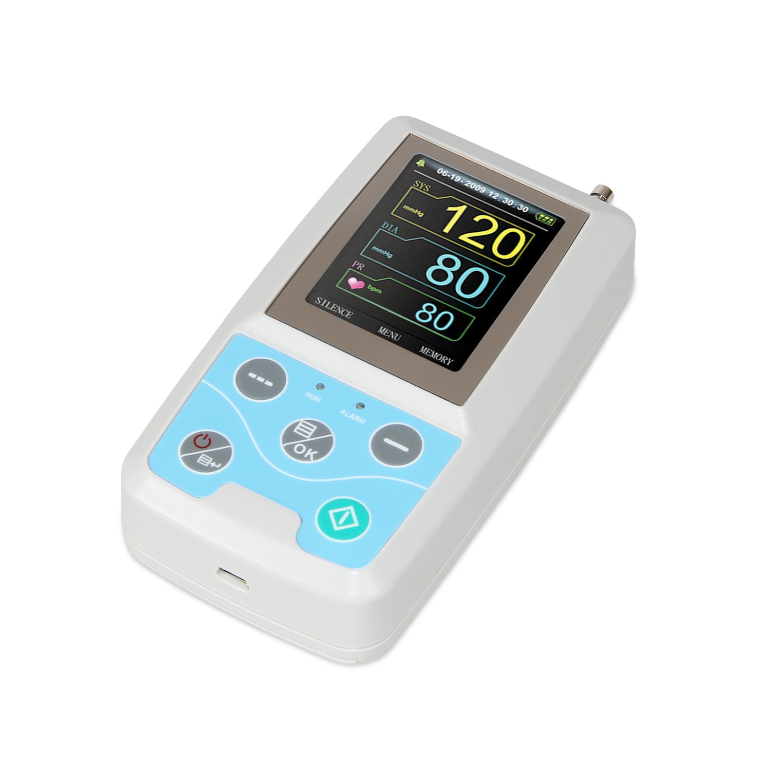 1PCS ABPM50 24 Hours Ambulatory Blood Pressure Patient Monitor NIBP Pr USB FDA
