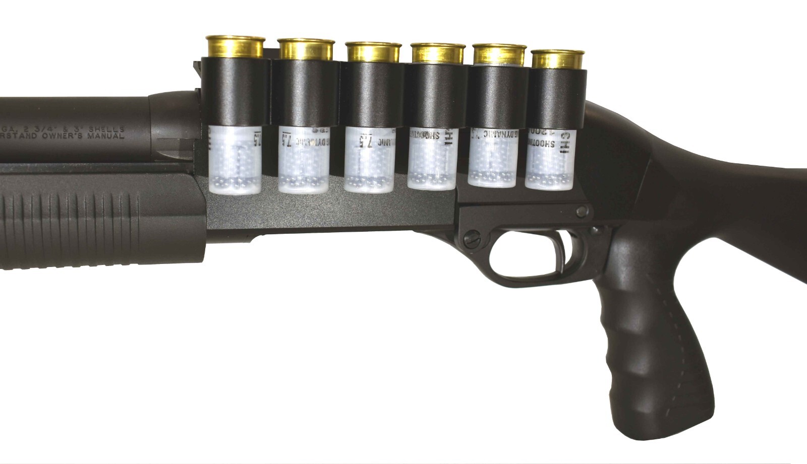 aluminum shell carrier compatible with escort bulltac hunting home defense.