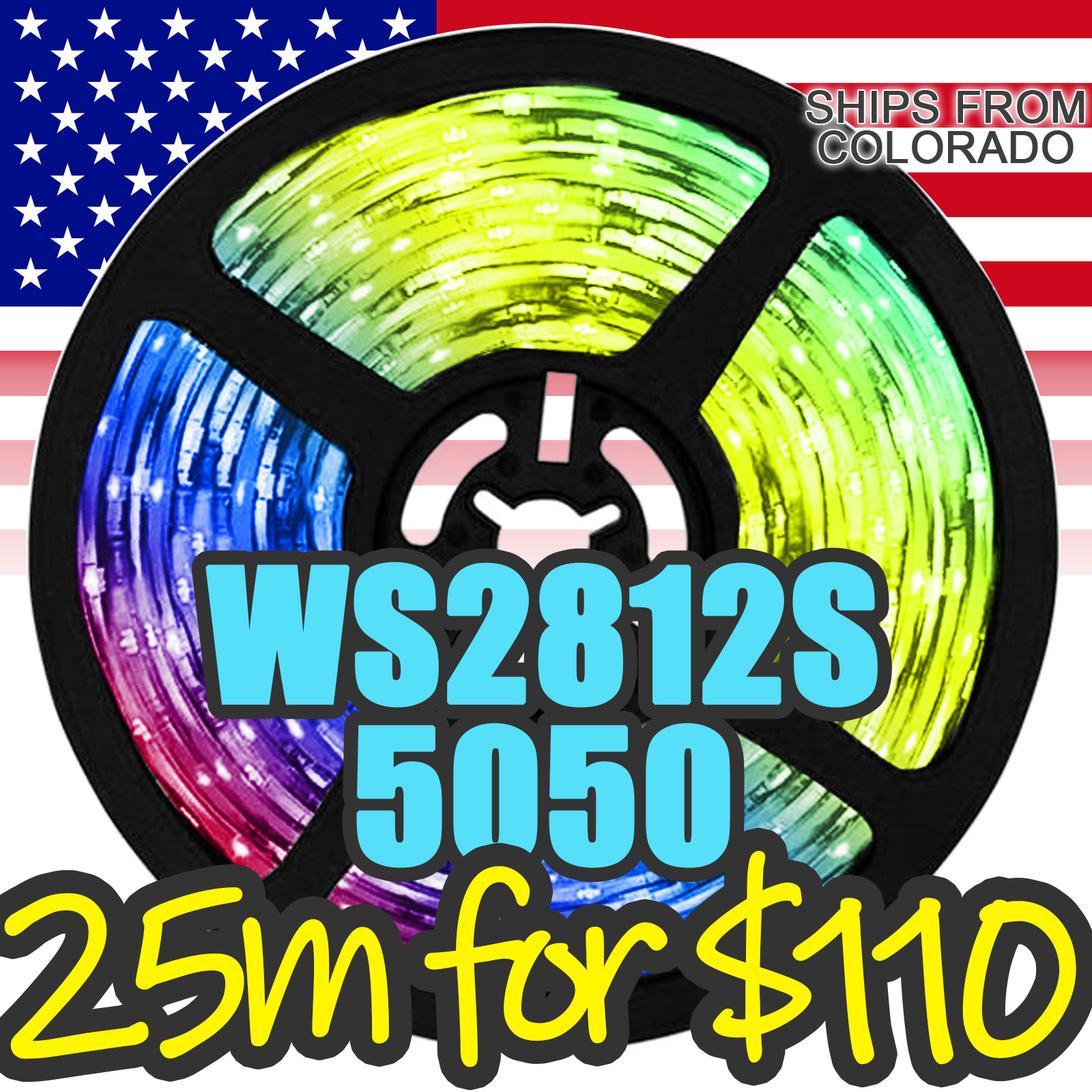 LED Strip WS2812B 5050 RGBW For Arduino, Vehicle, Room Ceiling, Home Lighting