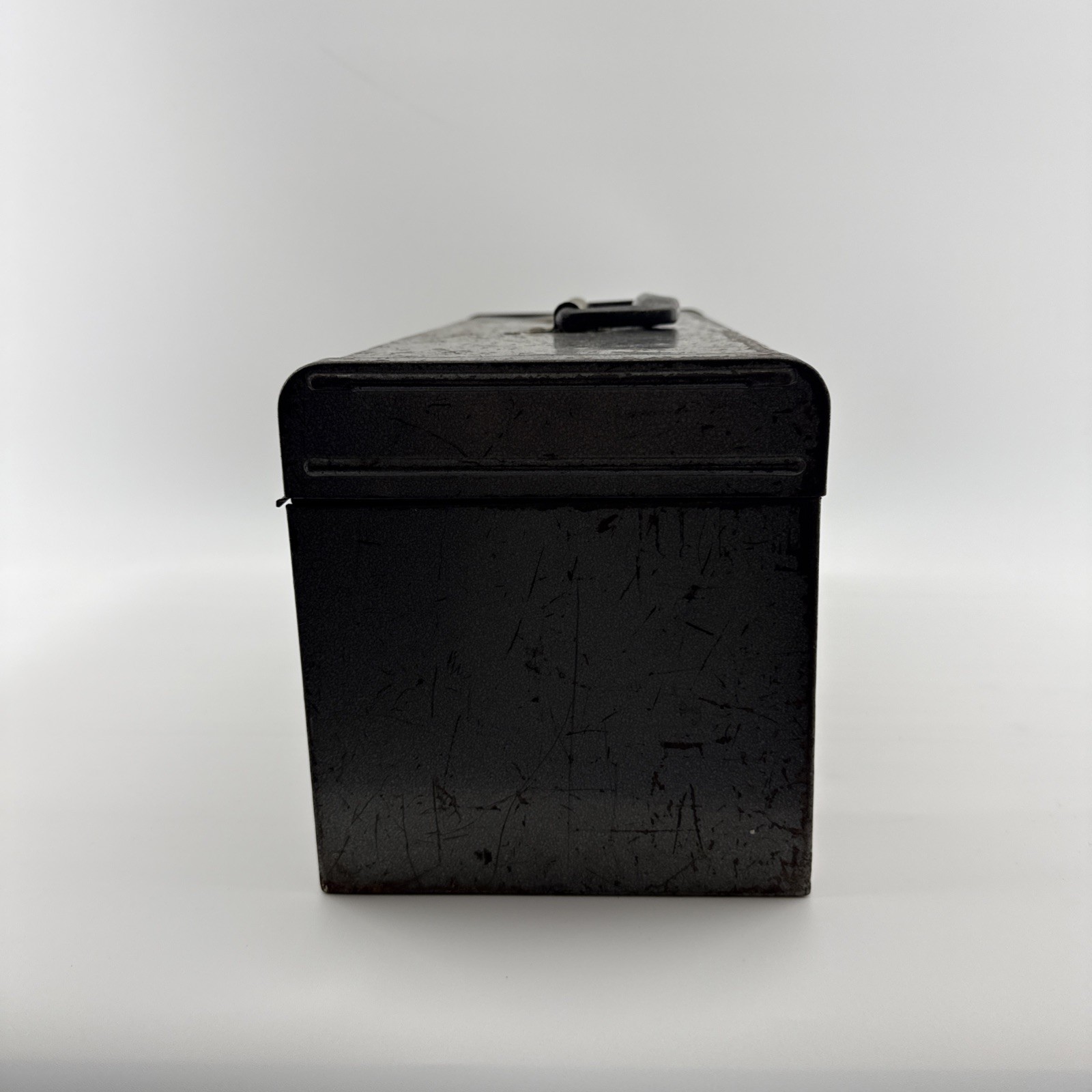 Vintage Sears Craftsman 65013 Metal Tool Box w/ Red Tray