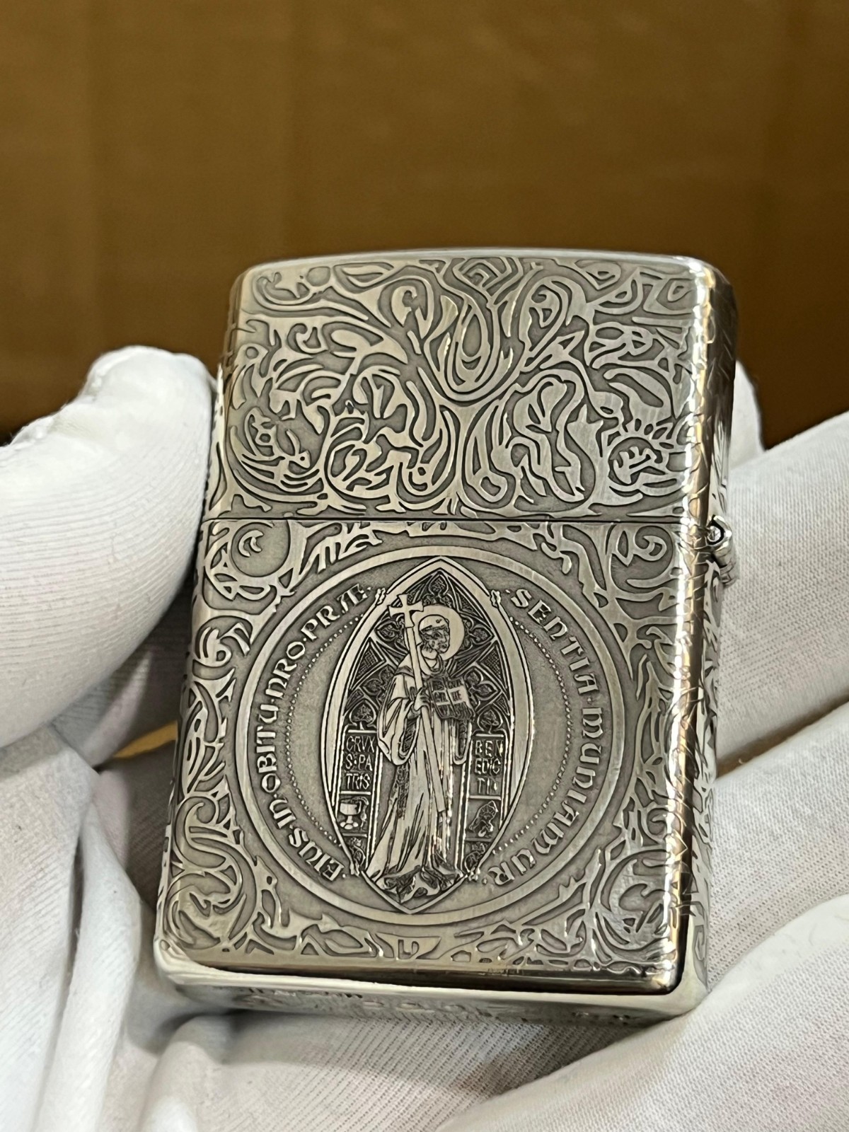 Zippo Lighter CONSTANTINE SILVER + New Box