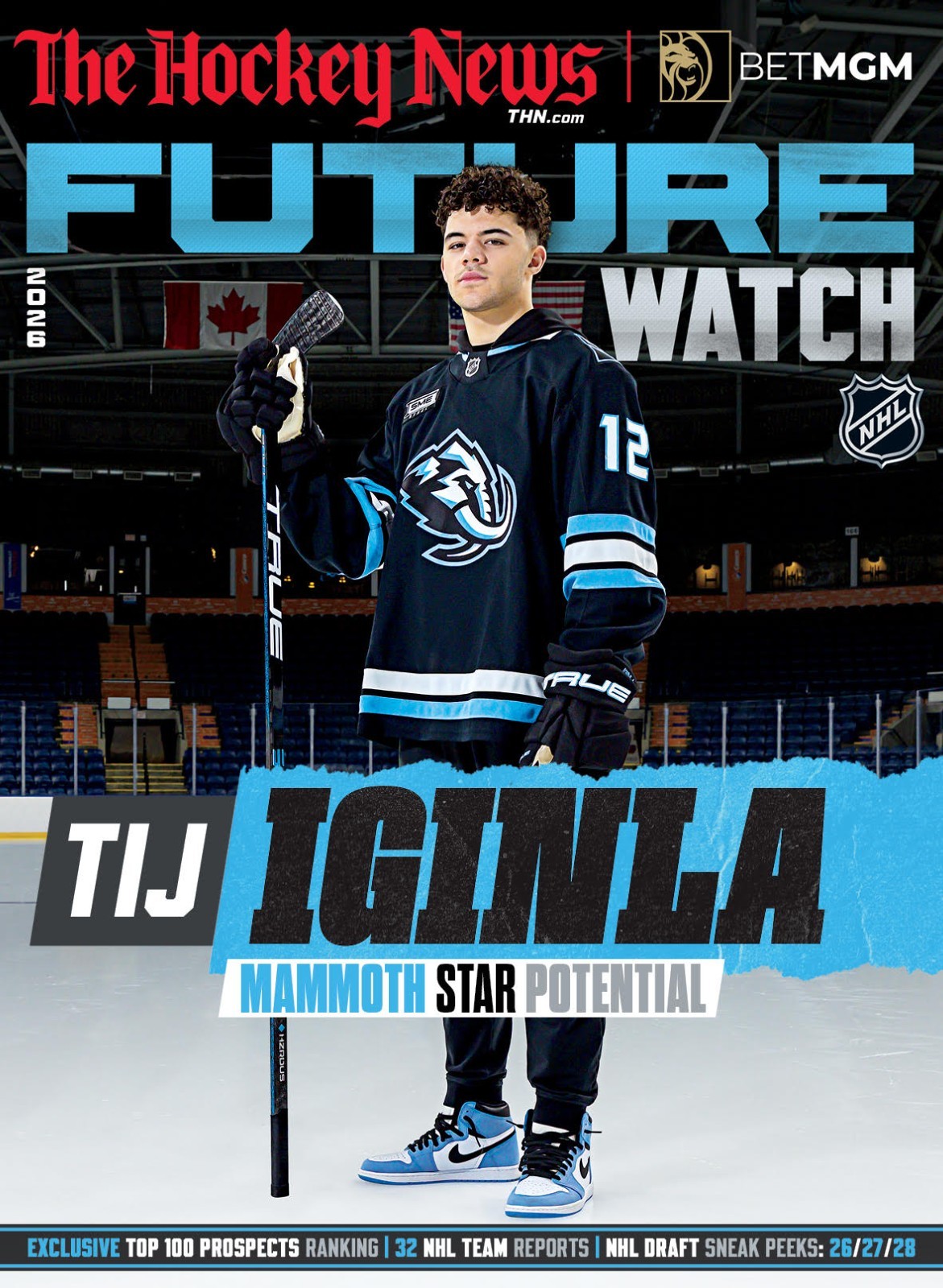 THE HOCKEY NEWS  - FUTURE WATCH - DIRECT FROM PUBLISHER - BRAND NEW!  7908