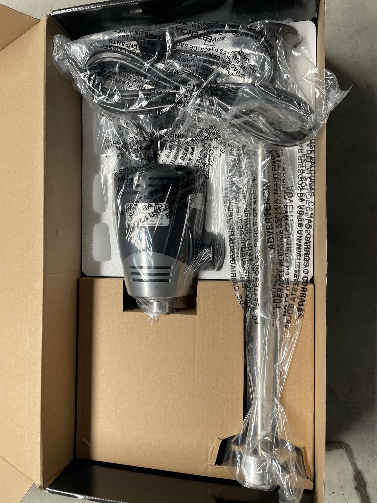 Waring | Big Stik Heavy Duty Immersion Blender | 18” Shaft | 35-gal | WSB65