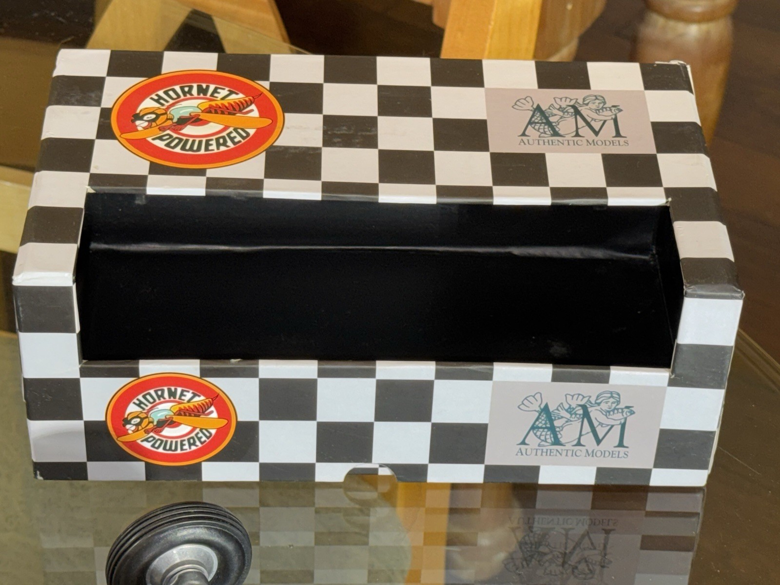 Hornet 1930s Tether Car Model 9.75" Aluminum Replica Racing Spindizzy New