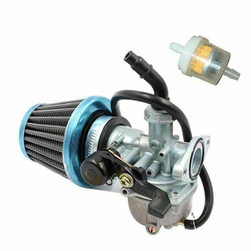 50cc 70cc 90cc 110cc 125cc ATV Dirt Bike Go Kart Carb Carburetor Air Filter Kit