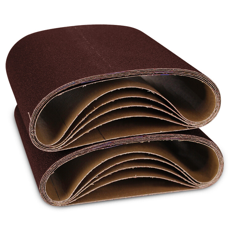 8" x 19" EZ8 Expandable Drum Floor Sander Sanding Belts A/O 60 Grit 10 Pack