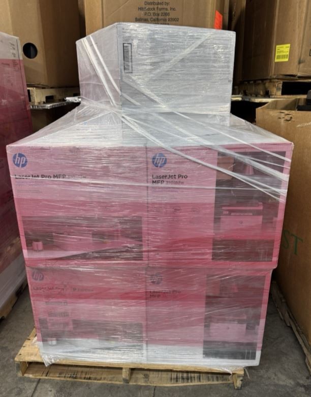 New HP LaserJet Pro MFP 3101fdw Wireless Black & White All-in-One Laser Printer