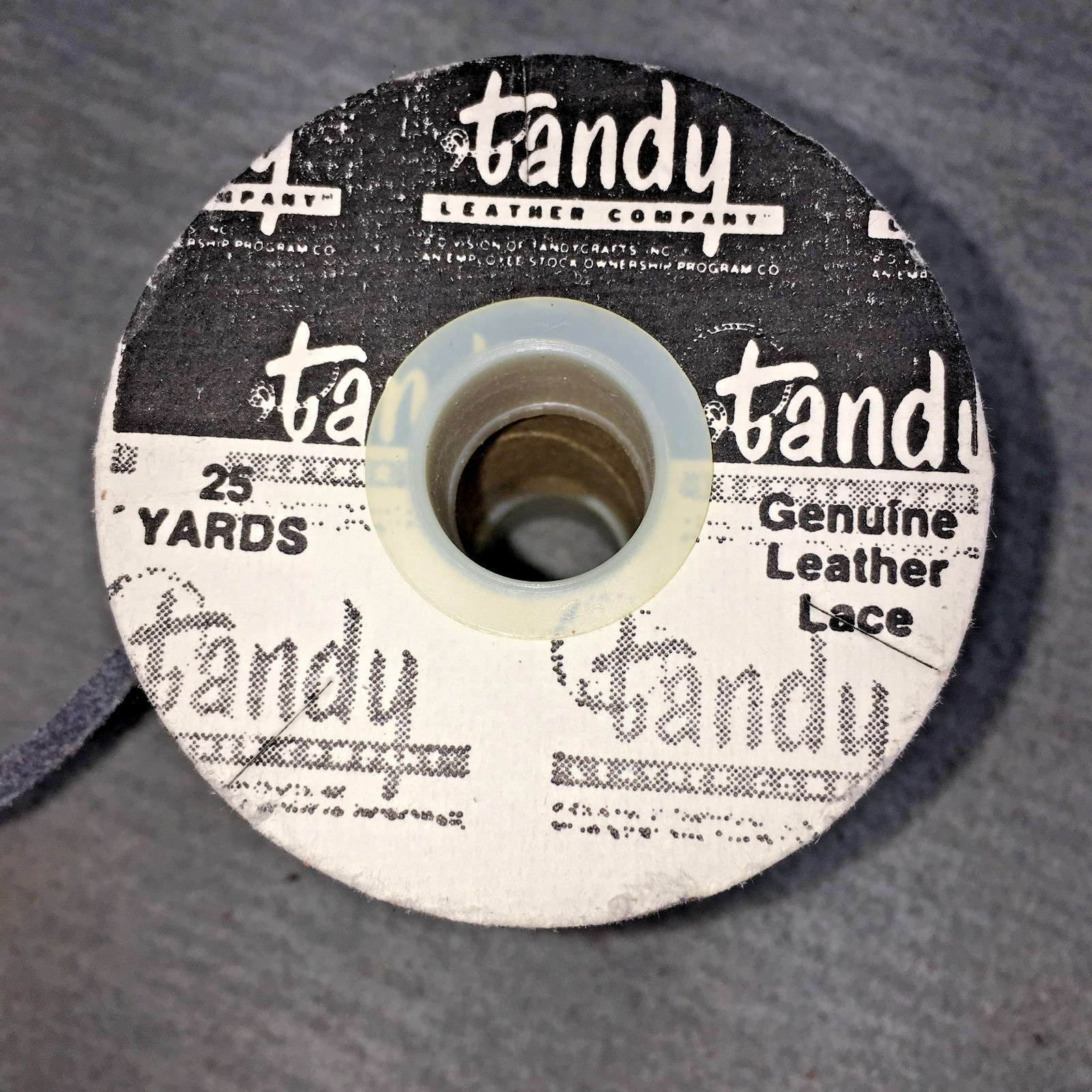 Suede Lace 1/8" x 25yd Spool Craft Leather Lace Various Colors LOT OF 6