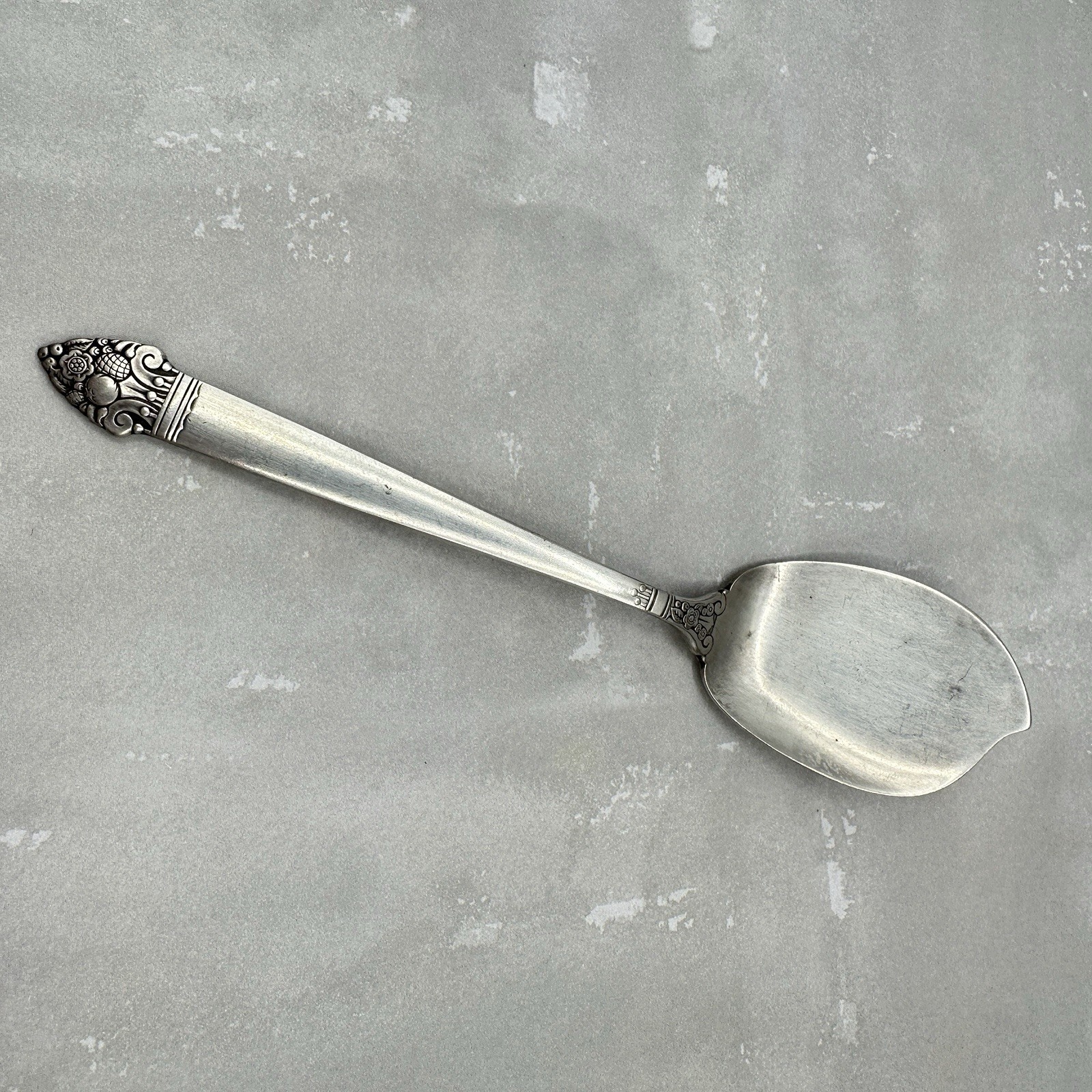 Oneida King Cedric Jelly Server 6" Community Plate Silverplate 1933 Replacement