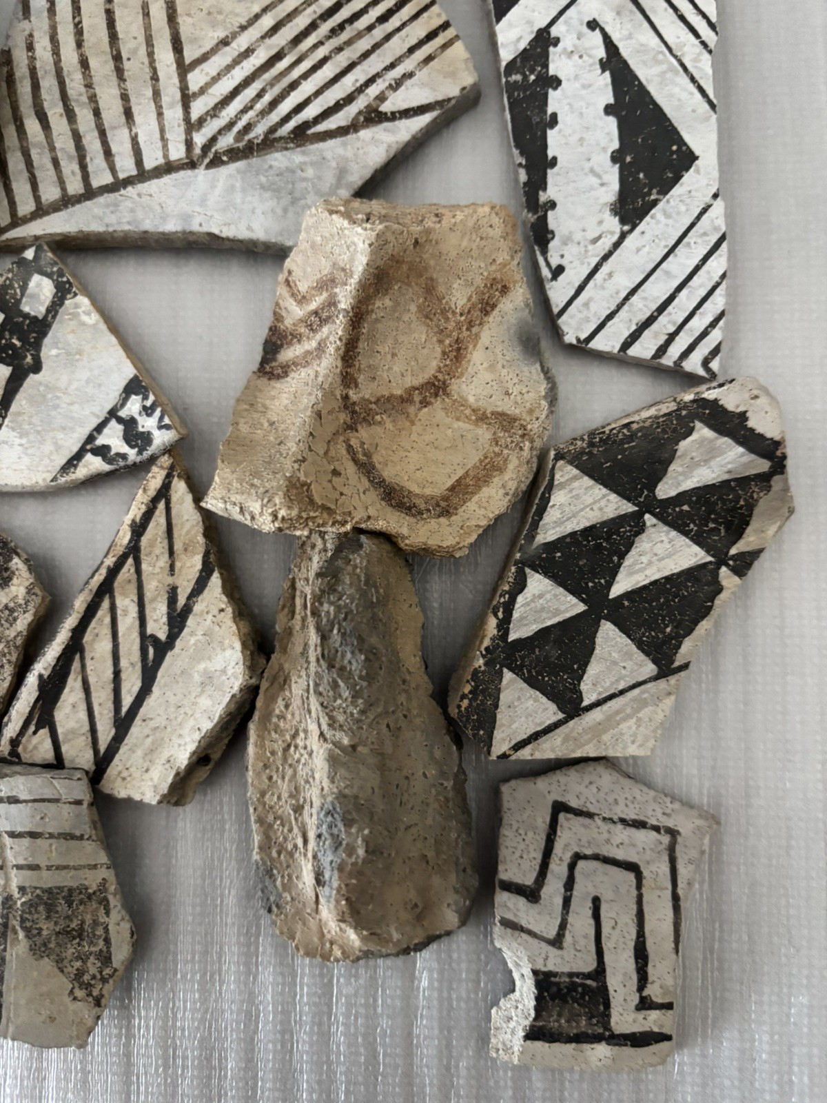 Ancient Anasazi Native American 1-3” Pottery Shards Arizona L10-A FREE SHIP