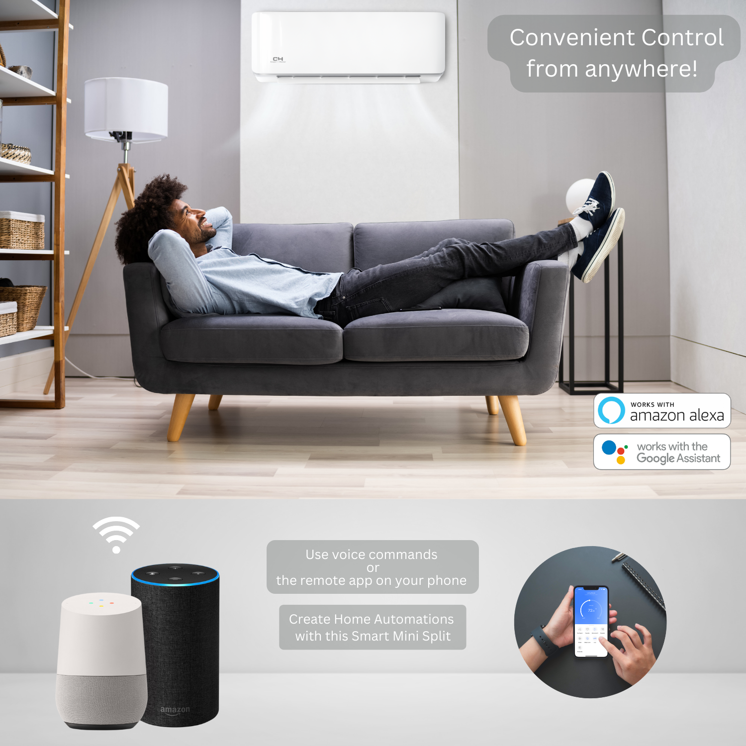 USB Wifi Dongle for WALL MOUNT Cooper&Hunter Ductless Mini Split Air Conditioner