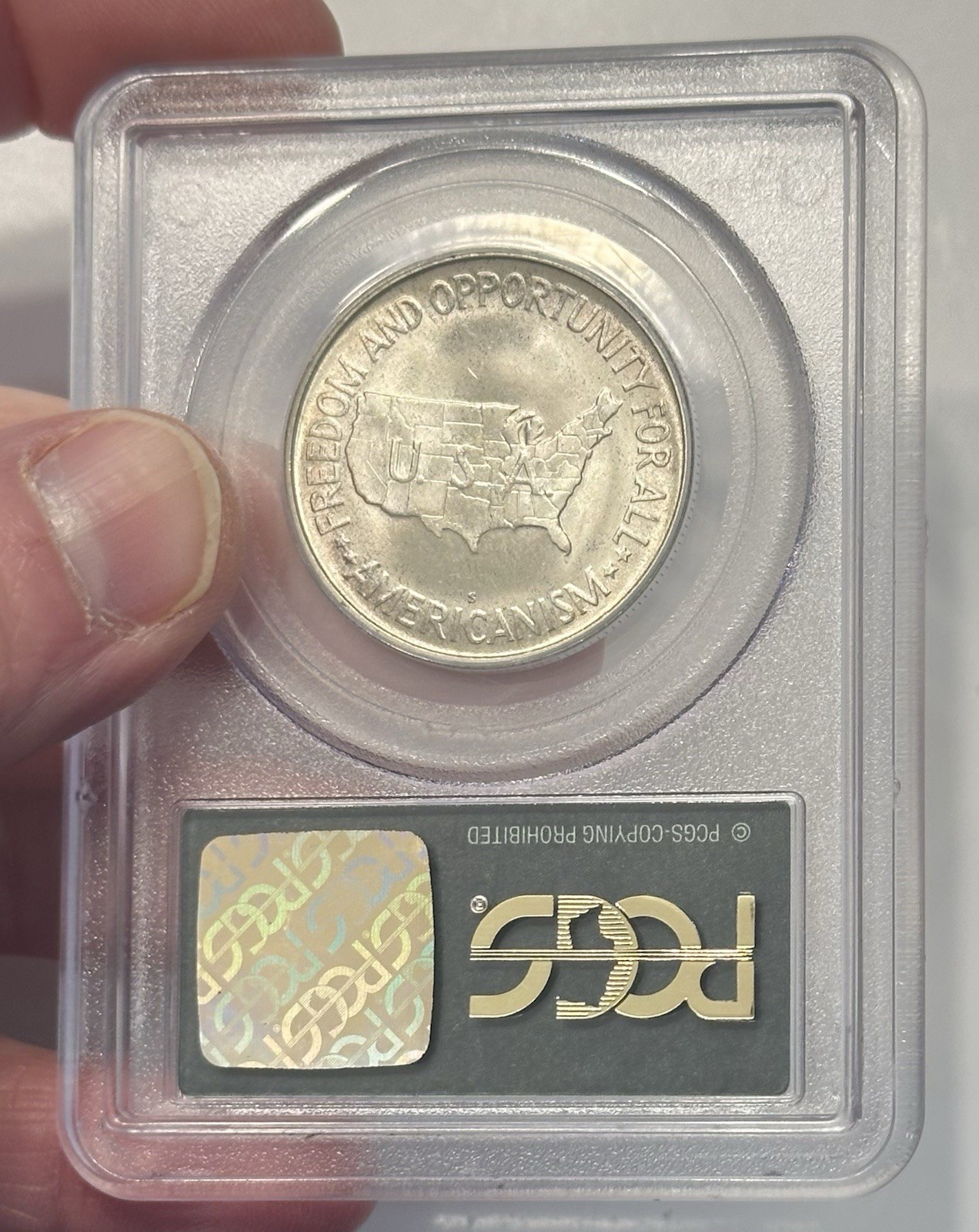 1951-S Washington Carver Commemorative Half Dollar 50C PCGS MS65 OGH