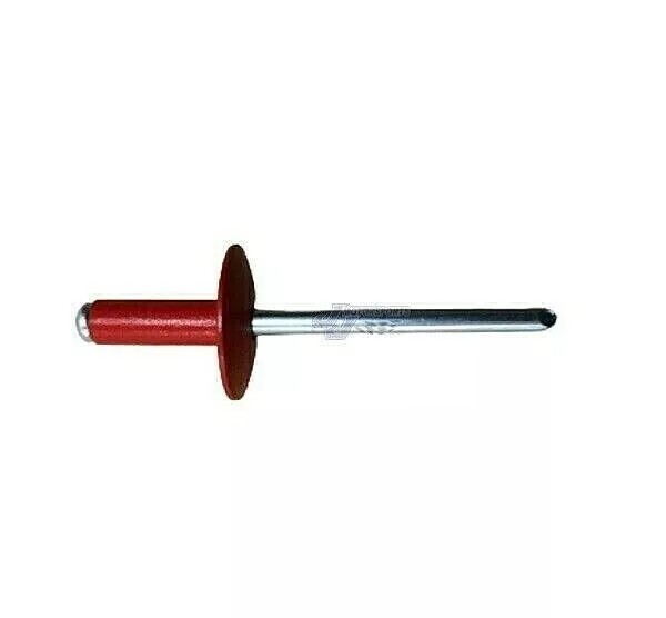 Large Head Red Rivets Pop Rivet 25 ct. 3/16" Racing Fastener IMCA USMTS