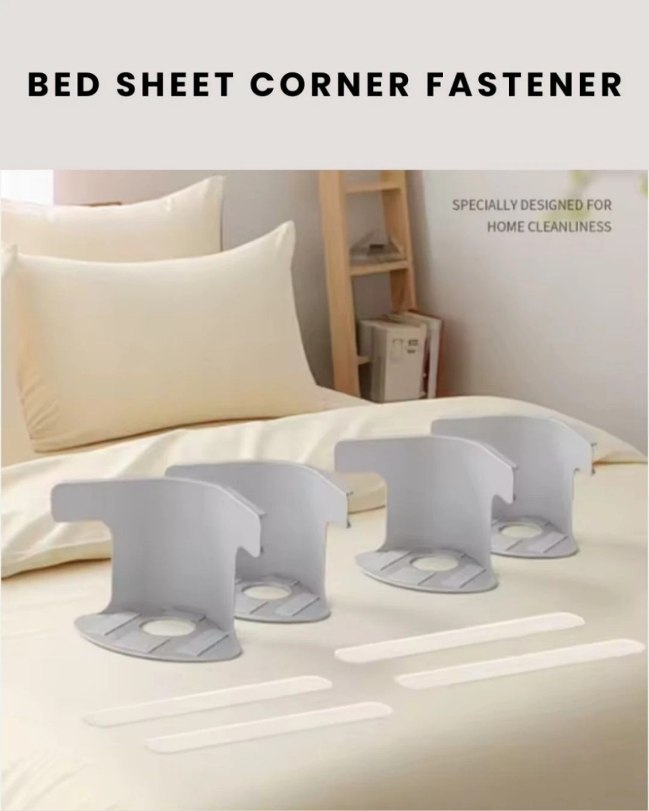 Heavy Duty Bed Sheet Clips | Corner Grippers for Mattress & Sheet Holders*+/