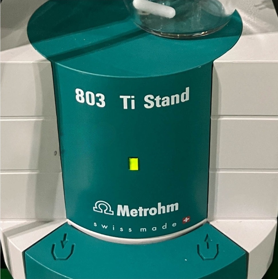 Metrohm 852 titrando 800 Dosino 801 stirrer 803 Stand W/Tiamo 2.5 Full Software