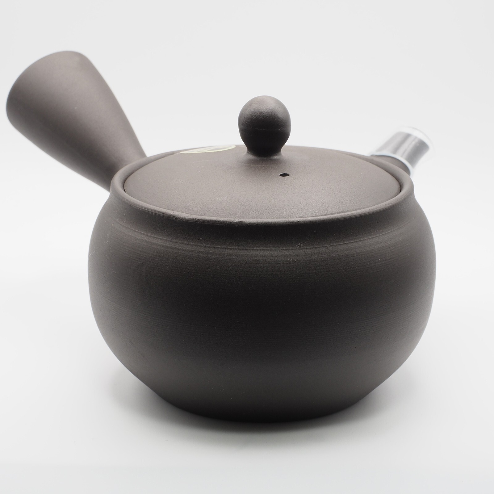 Japanese Teapot Kyusu Tokoname Ware 'Dark Gray Ceramesh' 330ml Japan-Made NEW