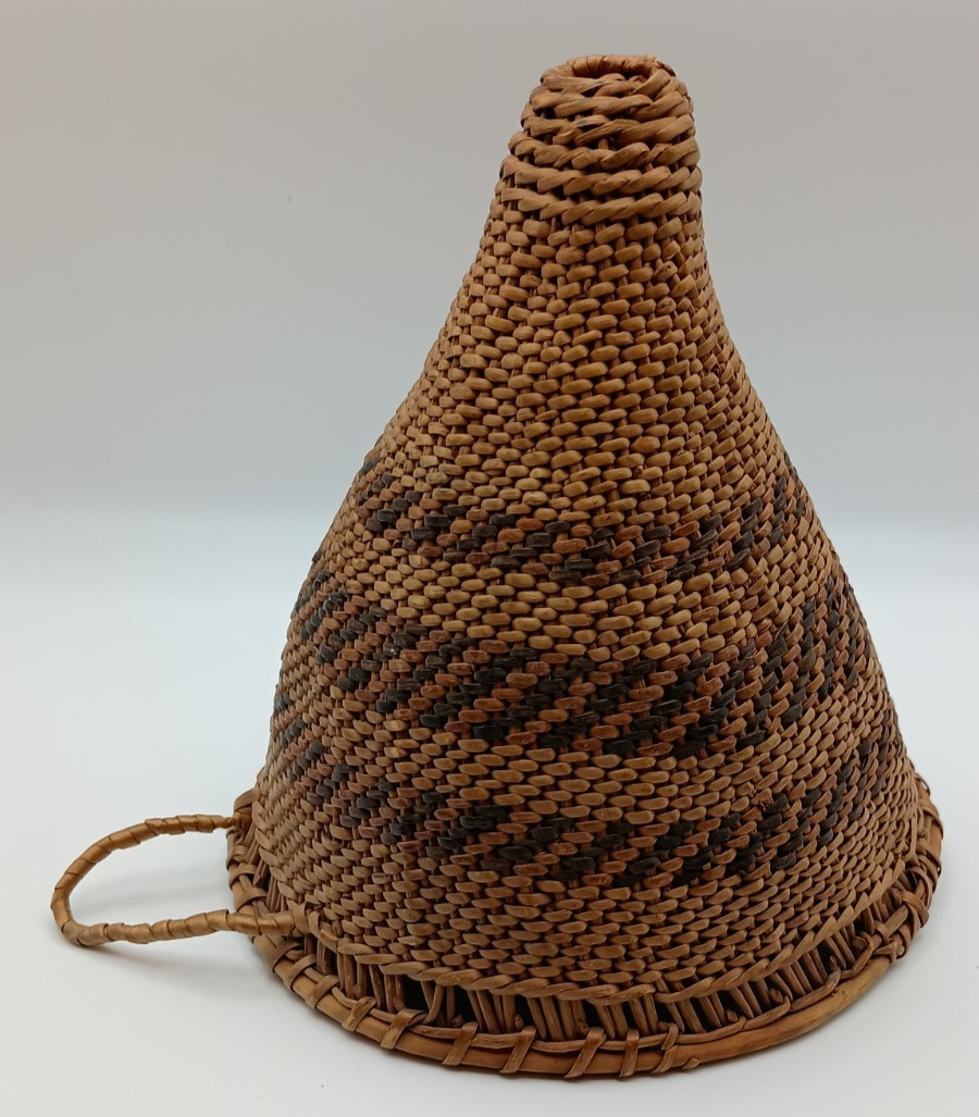 Paiute Indian - Native American - Small Conical Burden Basket Made Prior to 1917