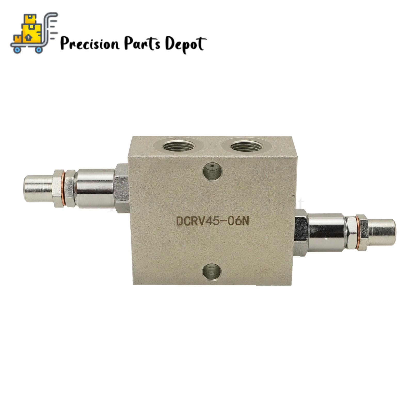 Dual Crossover Hydraulic Relief Cushion Valve 12 GPM Max Flow 3/8” NPT Ports