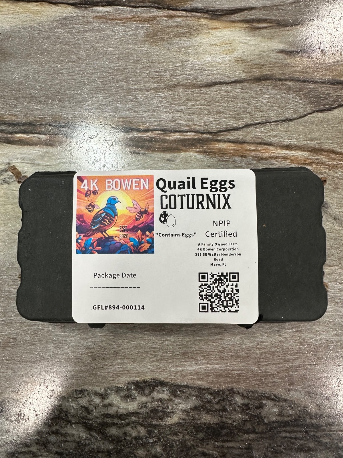 24 Coturnix Quail Fertile Hatching Eggs, NPIP Certified Game Farm