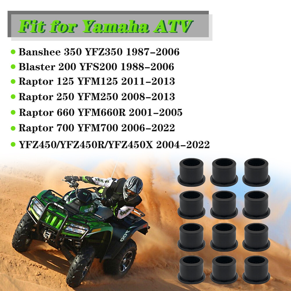 12 A Arm Bushings Set for Yamaha Raptor 660R YFM660R 2001-2005 90381-15088-00
