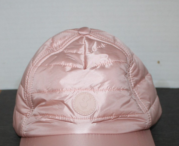 Save The Duck Achillea Quilted Puffer Baseball Cap - Cheeks Pink - Size S/M NWT