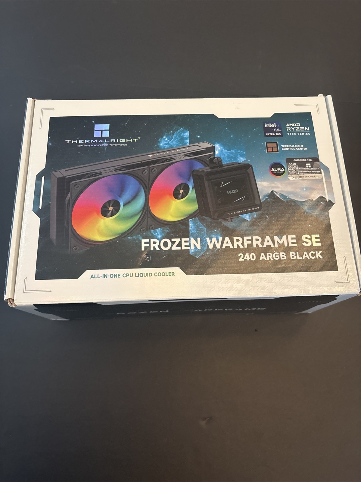 Thermalright Frozen Warframe 240 SE ARGB Black All-In-One - Do Not Know If Works