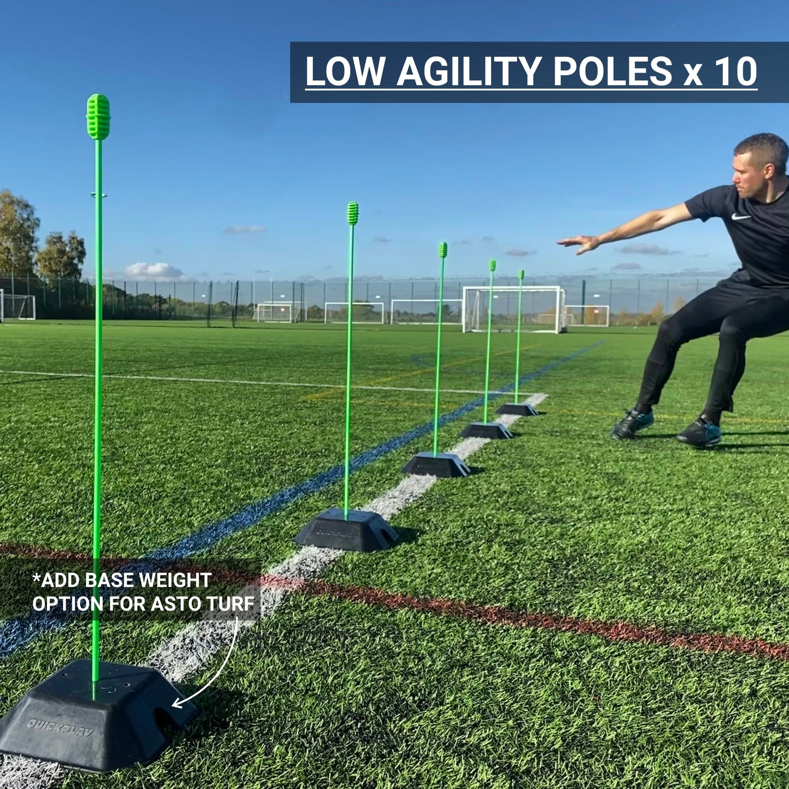 Agility Poles (set of 10)