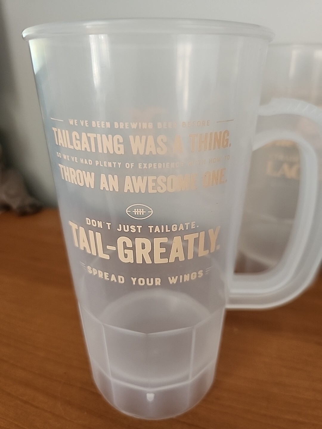 Lot of 4 Yuengling Lager Beer Mugs - Tailgating Tail-Greatly - Football - Party