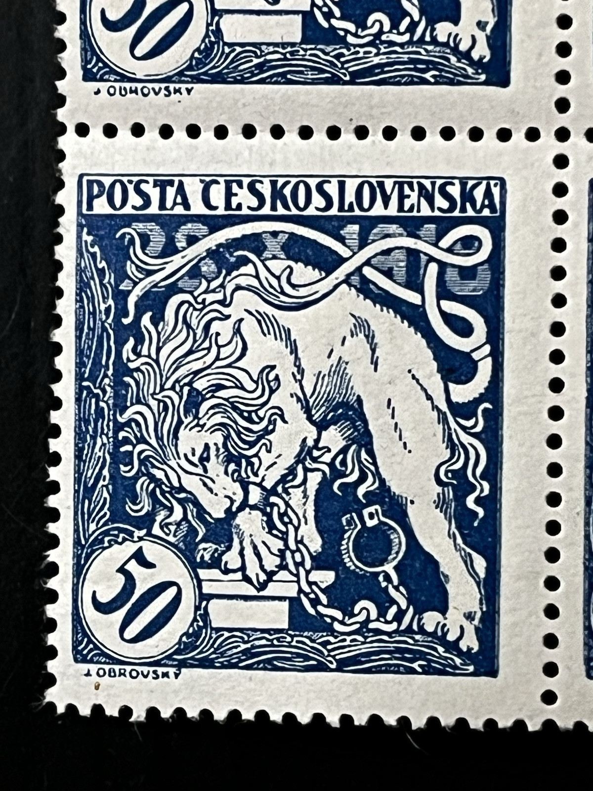 CZECHOSLOVAKIA - 1918/1919, Collection of several Blocks - MNH