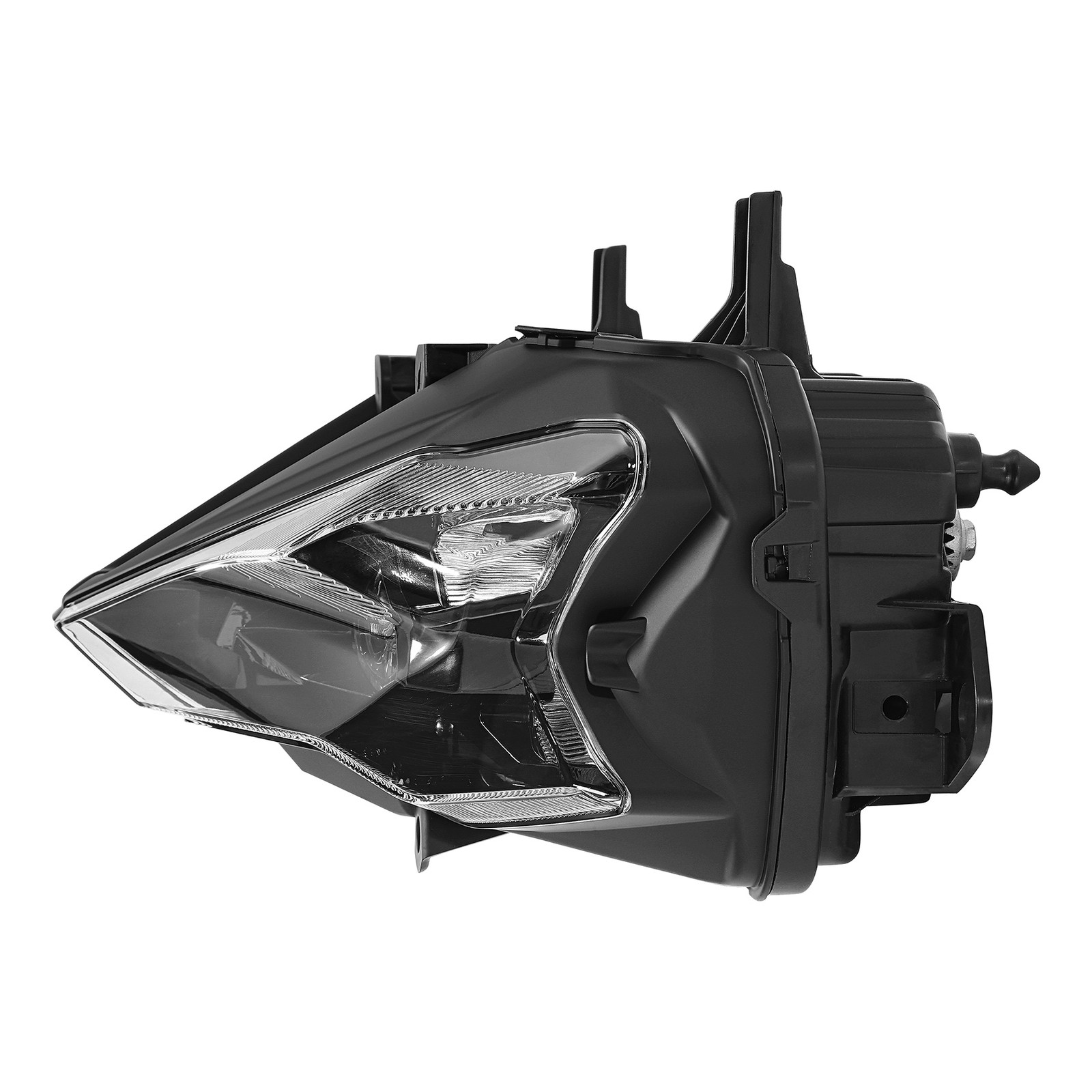 Front LED Headlight &Upper Fairing Stay Bracket Fit For Kawasaki Ninja 500 24-25
