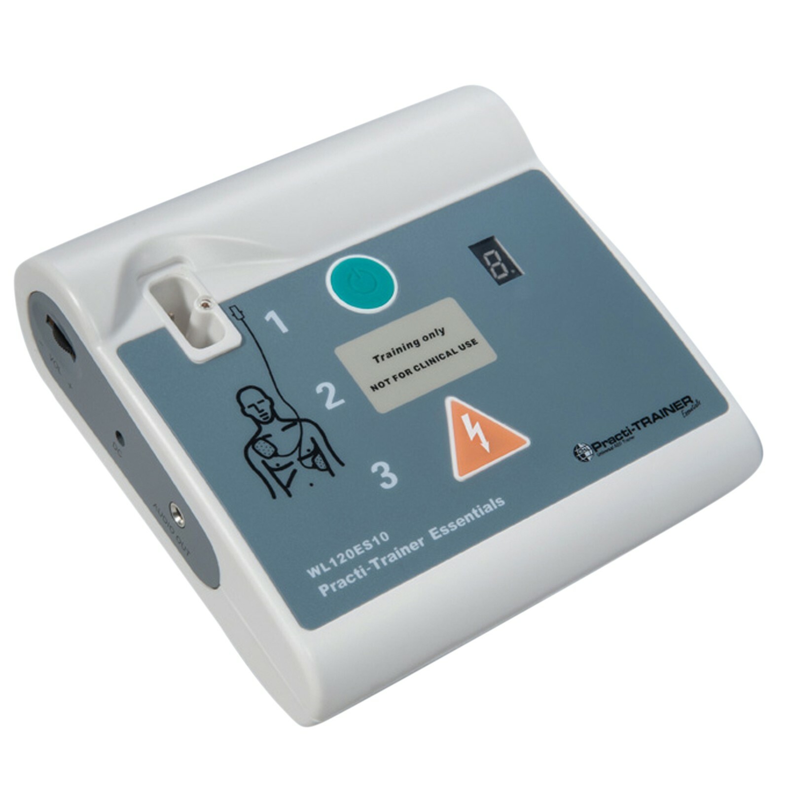 CPR Training Kit w. Adult Manikin WITH Feedback & AED Practi-Trainer Essentials